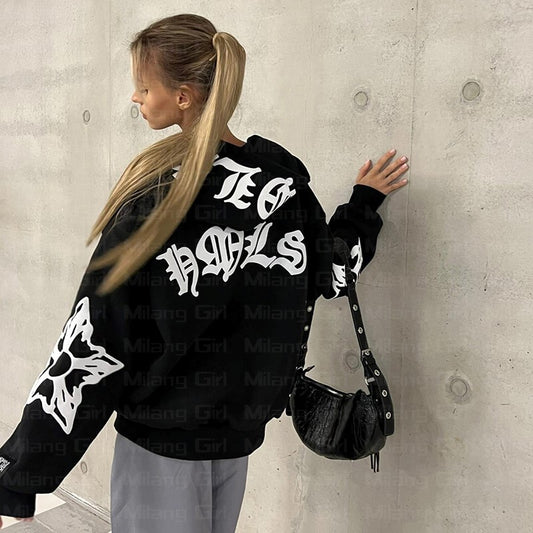 HELLS CLUB ZIP HOODIE 🪽
