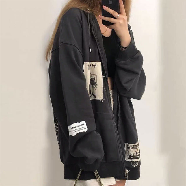 DIRTY HABIT ZIP-UP 🚬