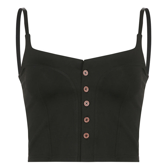 OFFLINE BUTTON CAMI 🖤