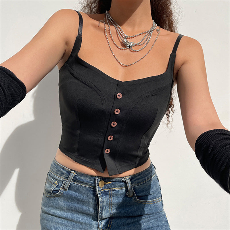 OFFLINE BUTTON CAMI 🖤